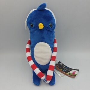 D1205B Shinada Mokeke Alien Monster Blue Mascot 8.5" Plush Toy Doll Sk Japan